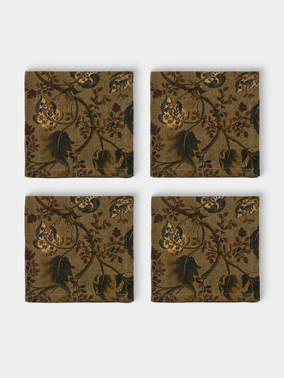 The House of Lyria - | Set of 4 | Linen Napkins - Multiple - ABASK - 