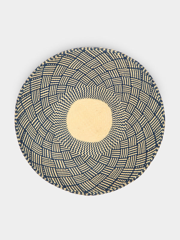 Coro Cora - Graphic Fique Handwoven Iraca Palm Placemats (Set of 4) -  - ABASK - 