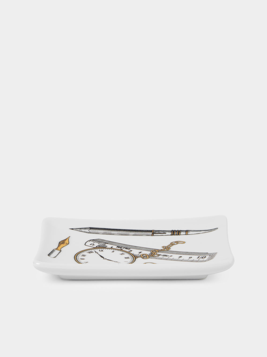 Fornasetti - Oggetti Sparsi Porcelain Ashtray - Multiple - ABASK