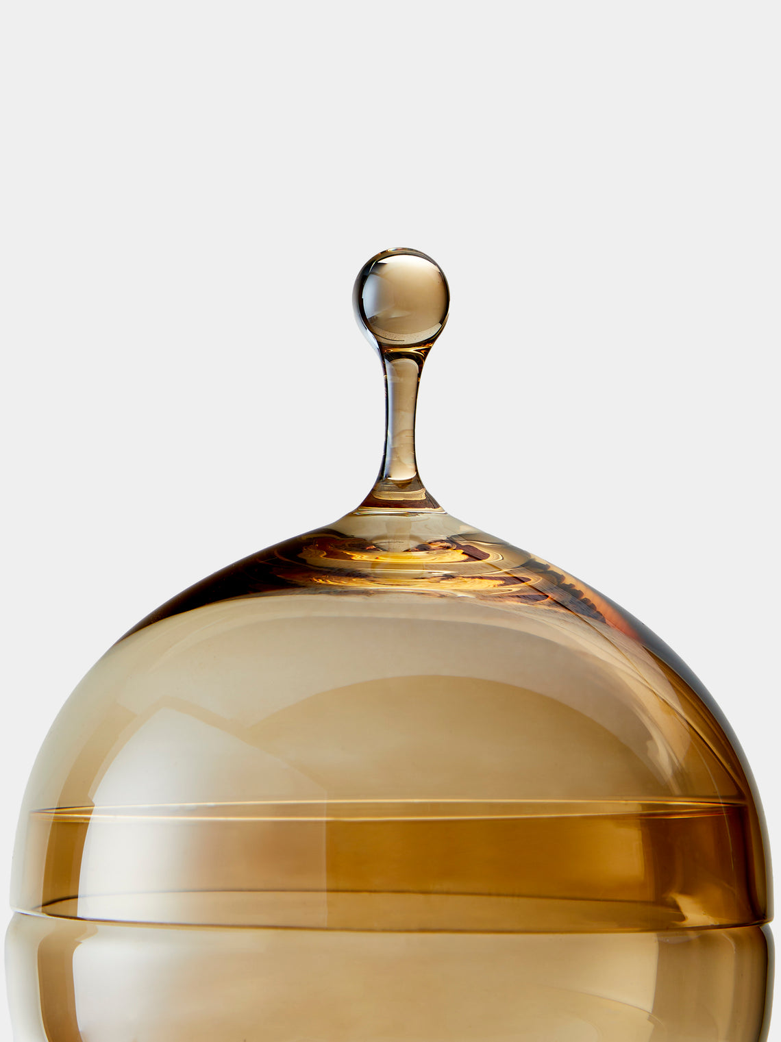 Lobmeyr - Hand-Blown Crystal Candy Dish II - Gold - ABASK