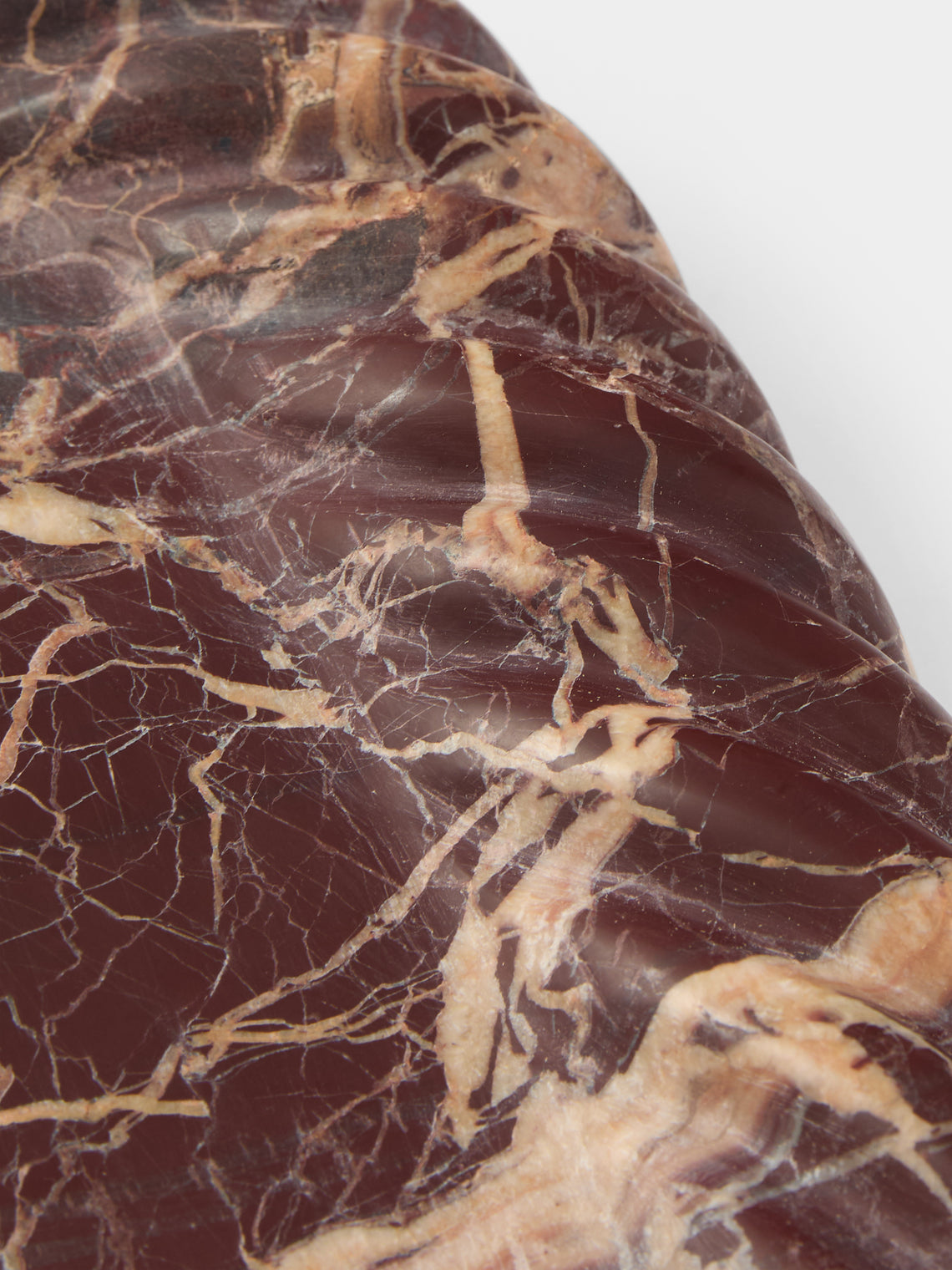 Anastasio Home - Hannah Catch Marble Dish - Brown - ABASK