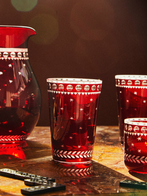 Artel - Staro Hand-Engraved Crystal Tumblers (Set of 6) -  - ABASK