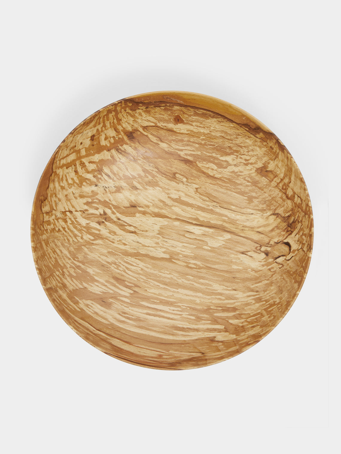 Bird & Branch - Fairlight Hand-Turned Patterned Beech Large Bowl -  - ABASK