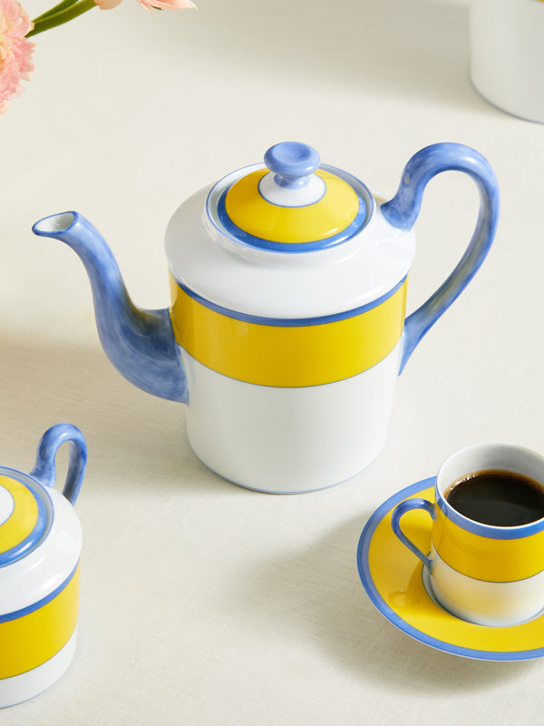 Robert Haviland & C. Parlon - Monet Porcelain Coffee & Tea Collection - Yellow - ABASK