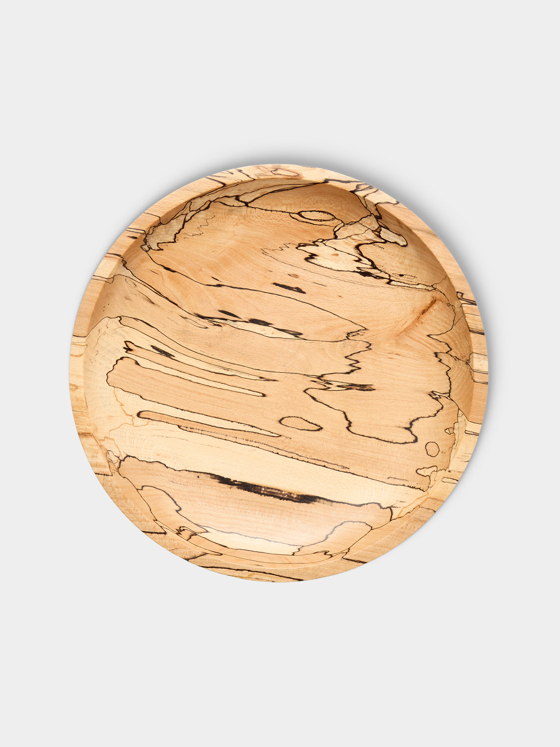 Bird & Branch - Fairlight Hand-Turned Spalted Beech Extra Large Bowl - Natural - ABASK