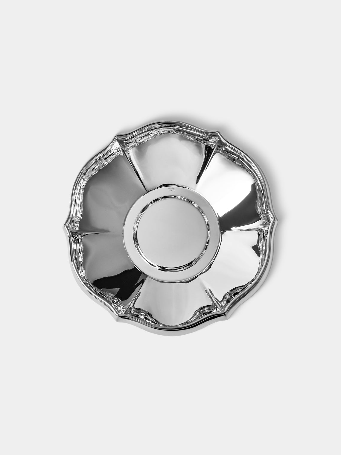 Greggio - 700 Silver-Plated Bowl (8in/21cm) - Silver - ABASK