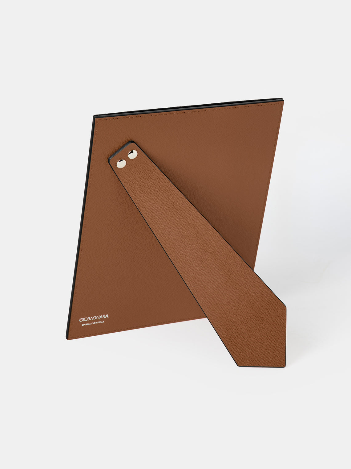 Giobagnara - Peter Leather Photo Frame (5x7") - Brown - ABASK