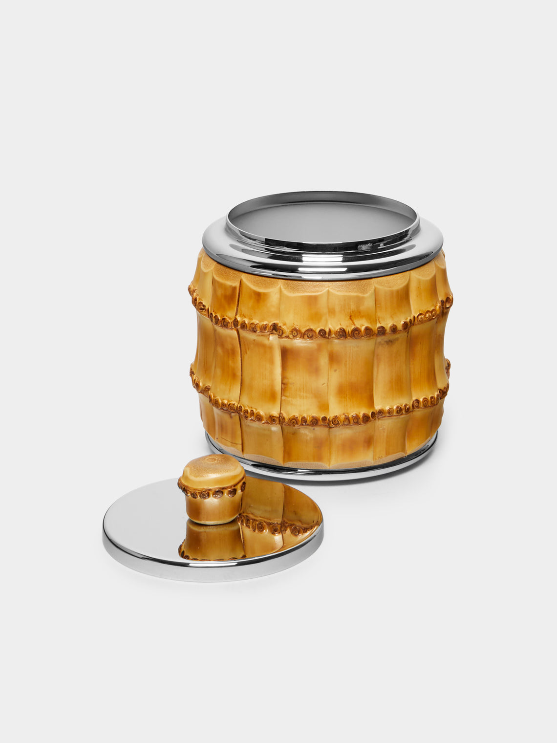 Lorenzi Milano - Bamboo Lidded Jar -  - ABASK