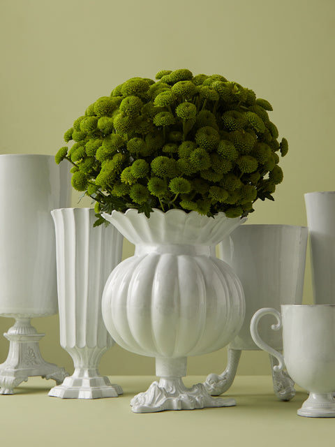 Astier de Villatte - Citrouille Hand-Glazed Ceramic Vase -  - ABASK