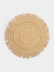 CasaLatina - Flecos Handwoven Iraca Palm Placemats (Set of 4) -  - ABASK - 