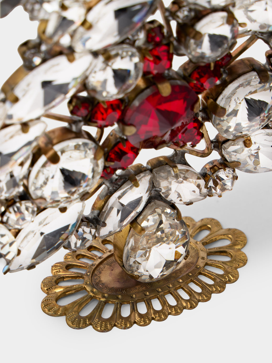 ABASK Decorations - Stars Czech Crystal Tree - Red - ABASK