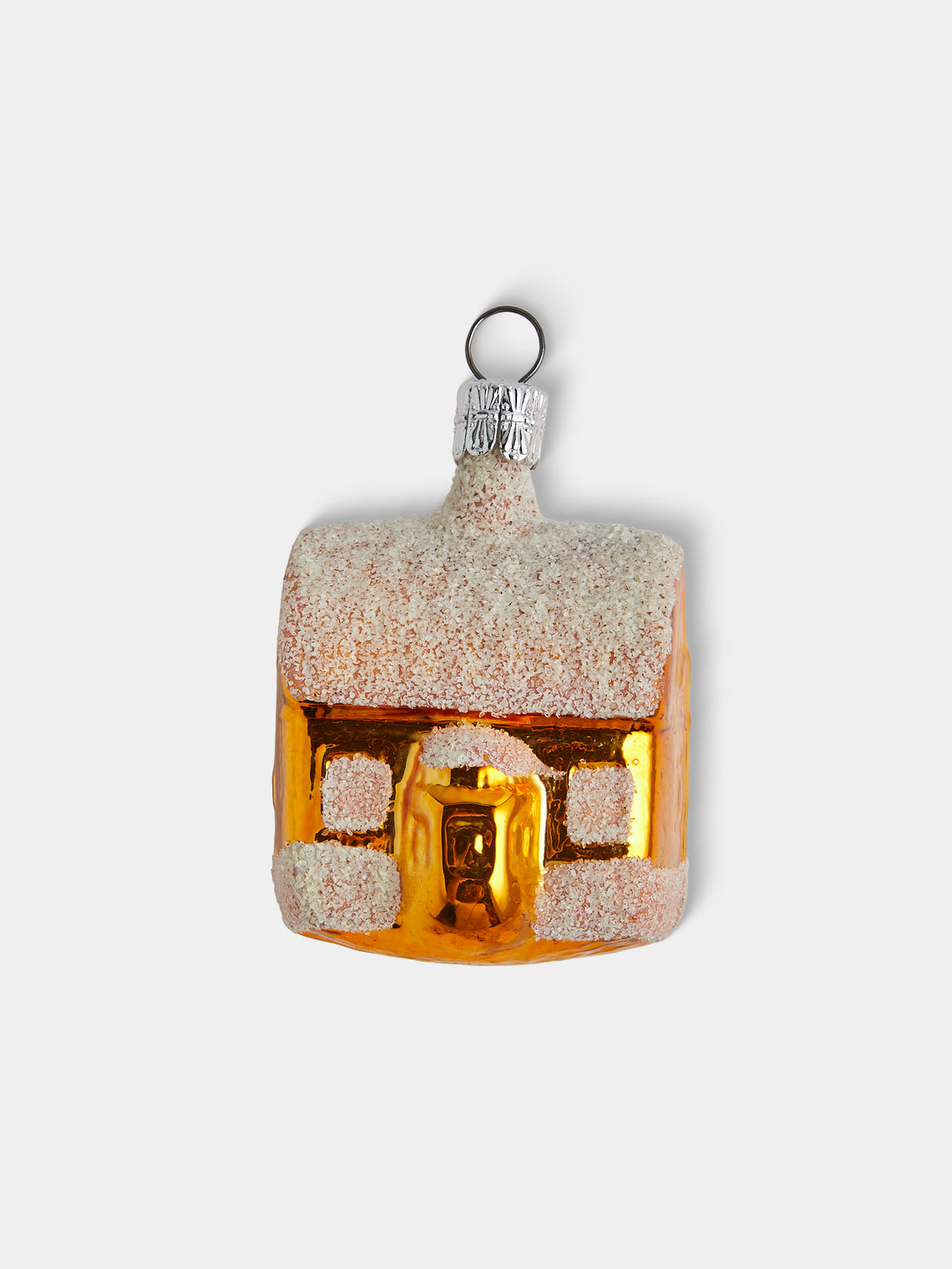 Antique and Vintage - Early-20th-Century Houses Glass Baubles (Set of 12) - Multiple - ABASK