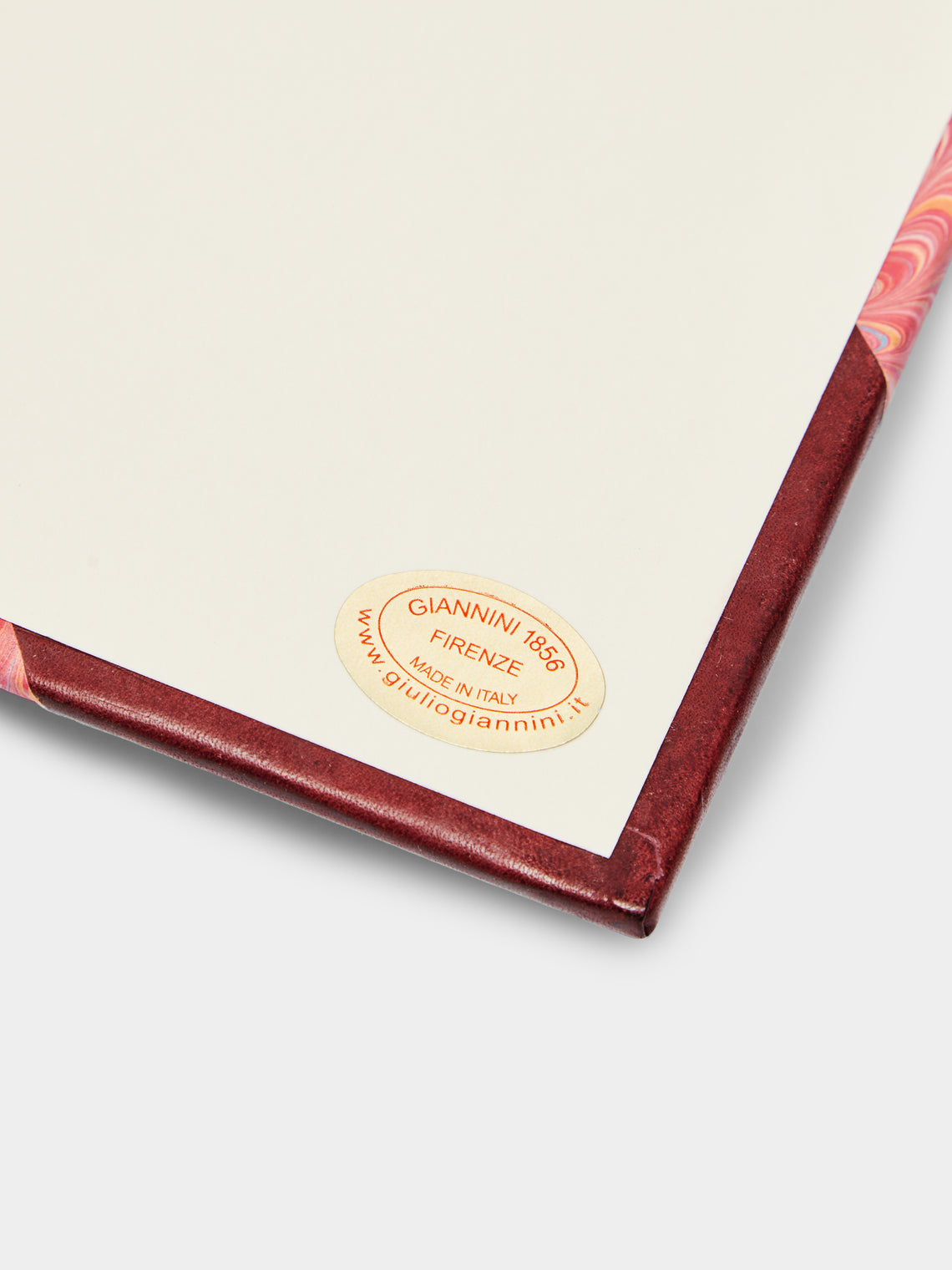 Giannini Firenze - Hand-Marbled Leather Bound Photo Album (30cm x 23cm) -  - ABASK