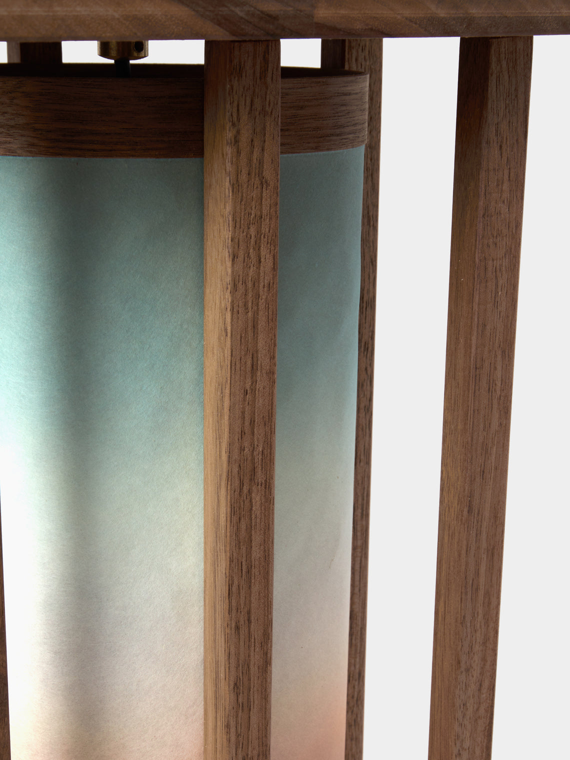Maxime Prange - Doro Walnut and Washi Paper Table Lamp - Multiple - ABASK
