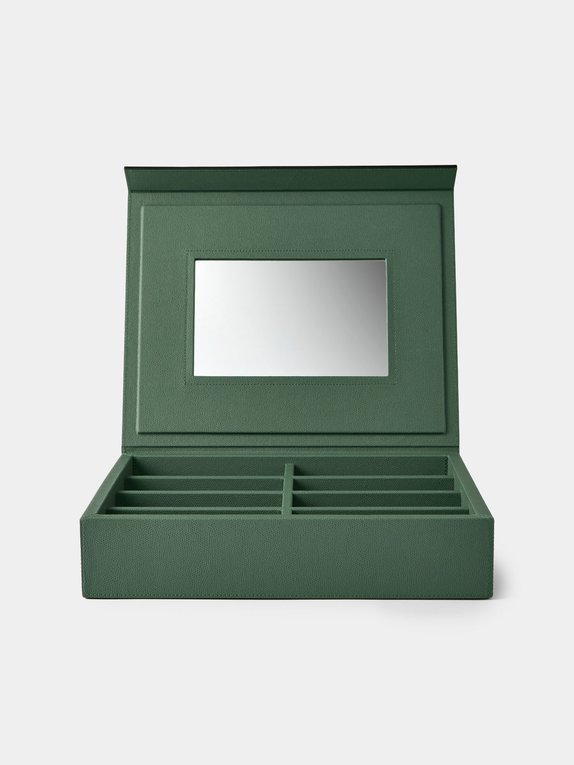 Giobagnara - Leather Glasses Box - Green - ABASK