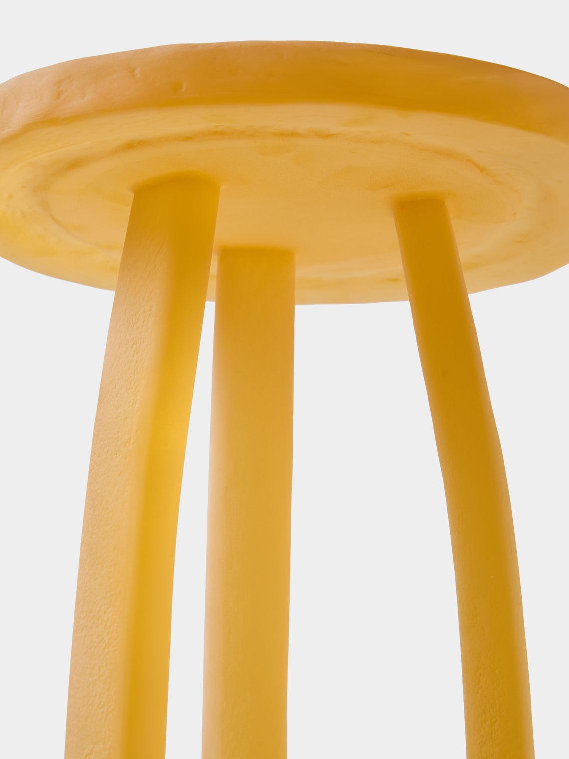 Szymon Keller - Lung Resin Martini Table (23.5in/60cm) - Yellow - ABASK