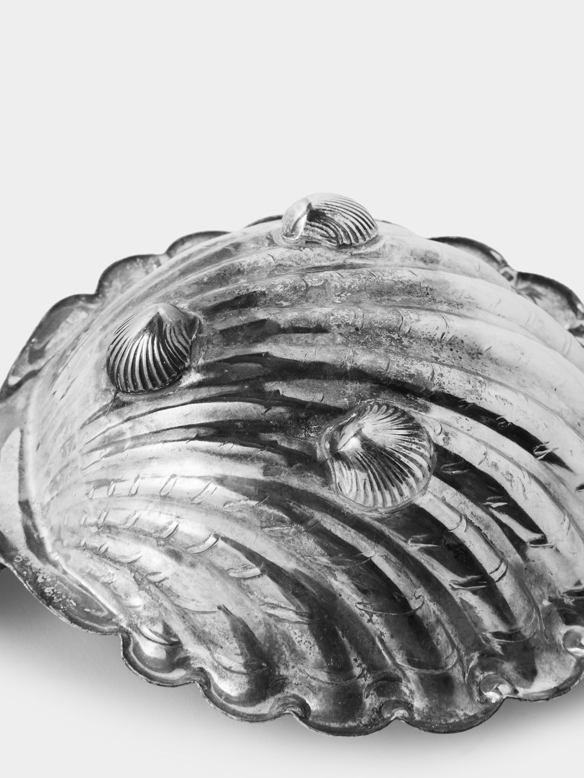 Antique and Vintage - 1970s Brandimarte Shell Solid Silver Bowl - Silver - ABASK