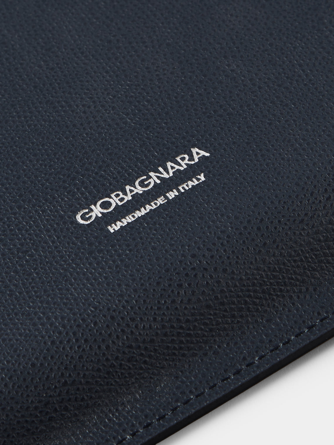 Giobagnara - Miramar Leather Tray (20in/51cm) - Blue - ABASK