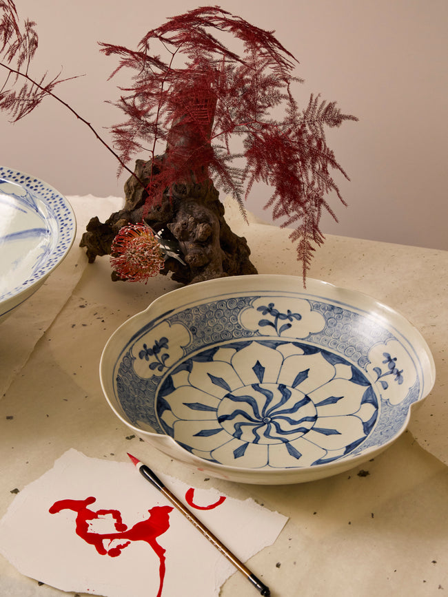 Ri Sanpei - Imari Porcelain Bowl - White - ABASK