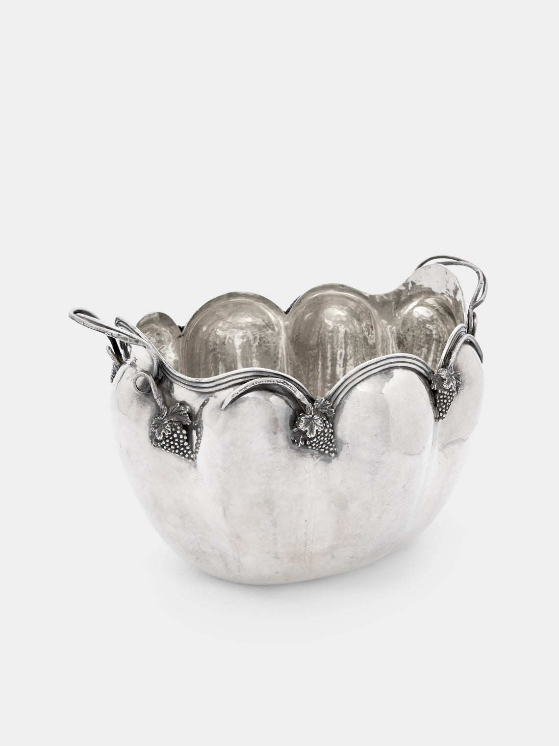 Antique and Vintage - 1930s Mario Buccellati Sterling Silver Wine Cooler - Silver - ABASK