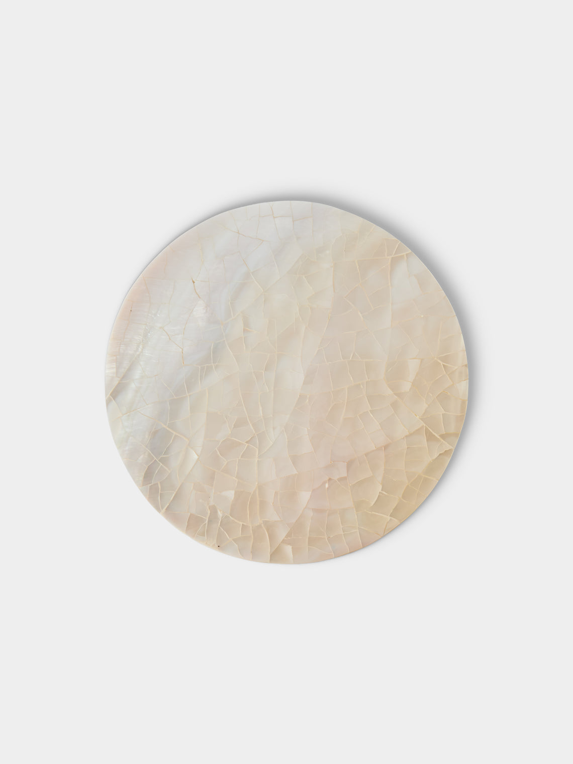 Objet Luxe - Mother-of-Pearl Coasters (Set of 6) - Ivory - ABASK