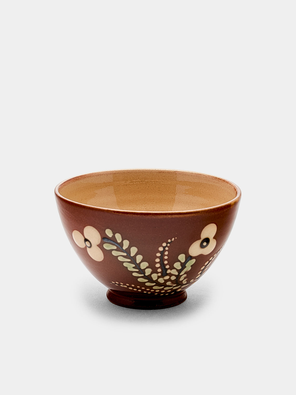 Poterie d’Évires - Flowers Hand-Painted Ceramic Petit Bowls (Set of 6) - Multiple - ABASK