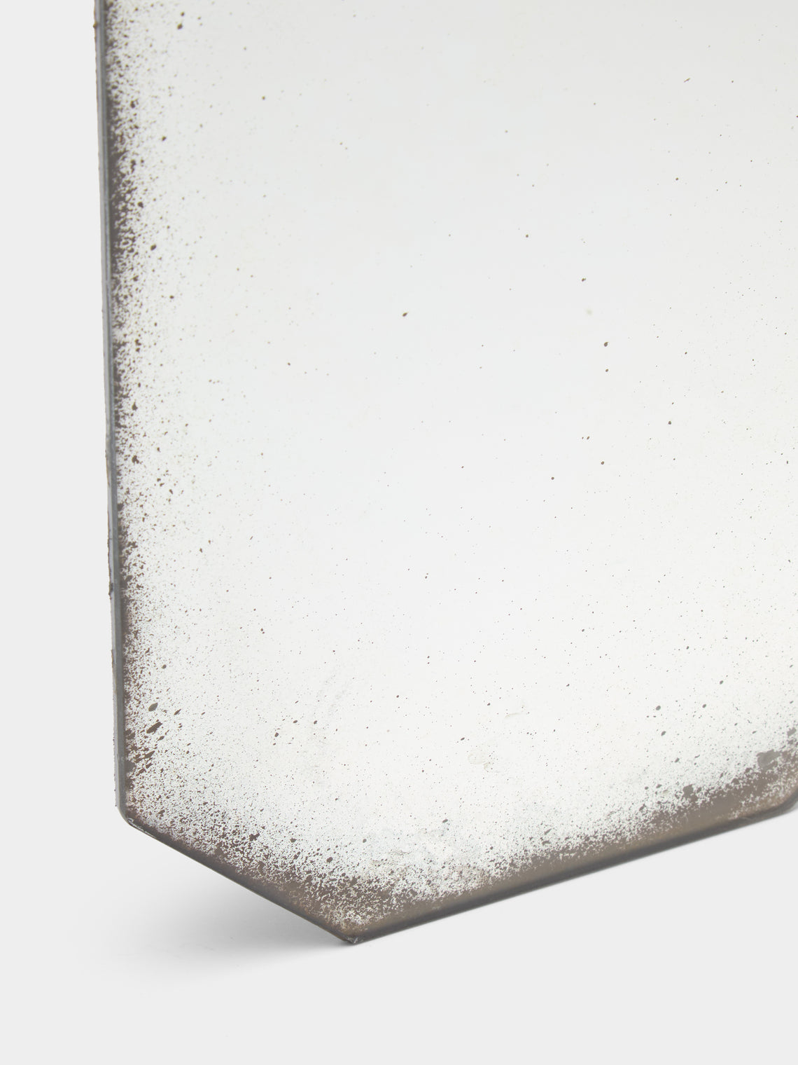 Borgo delle Tovaglie - Octo Mirrored Glass Centerpieces (Set of 2) - Silver - ABASK