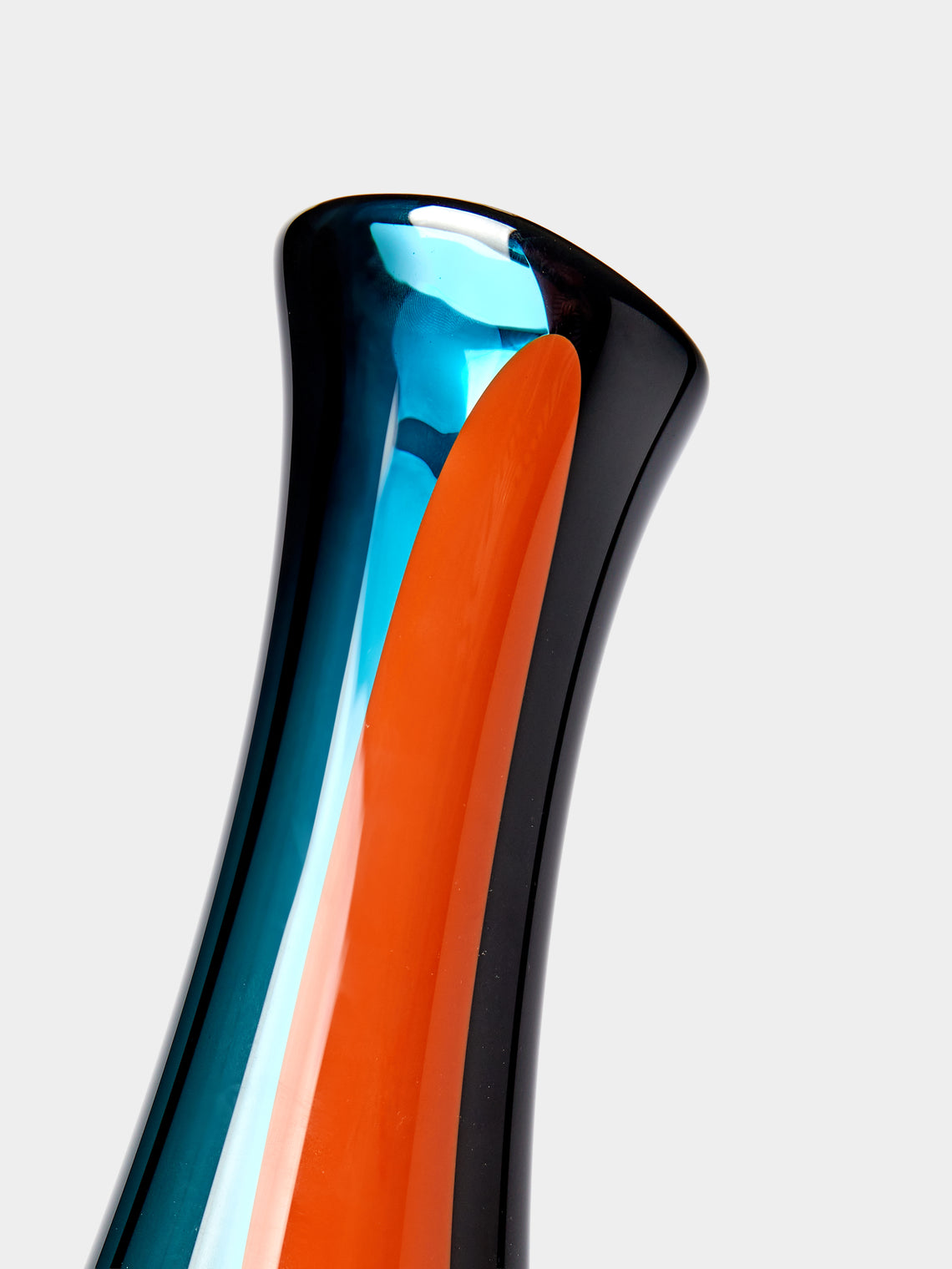 Stewart Hearn - Freedom Hand-Blown Glass Vase (25in/64cm) - Multiple - ABASK