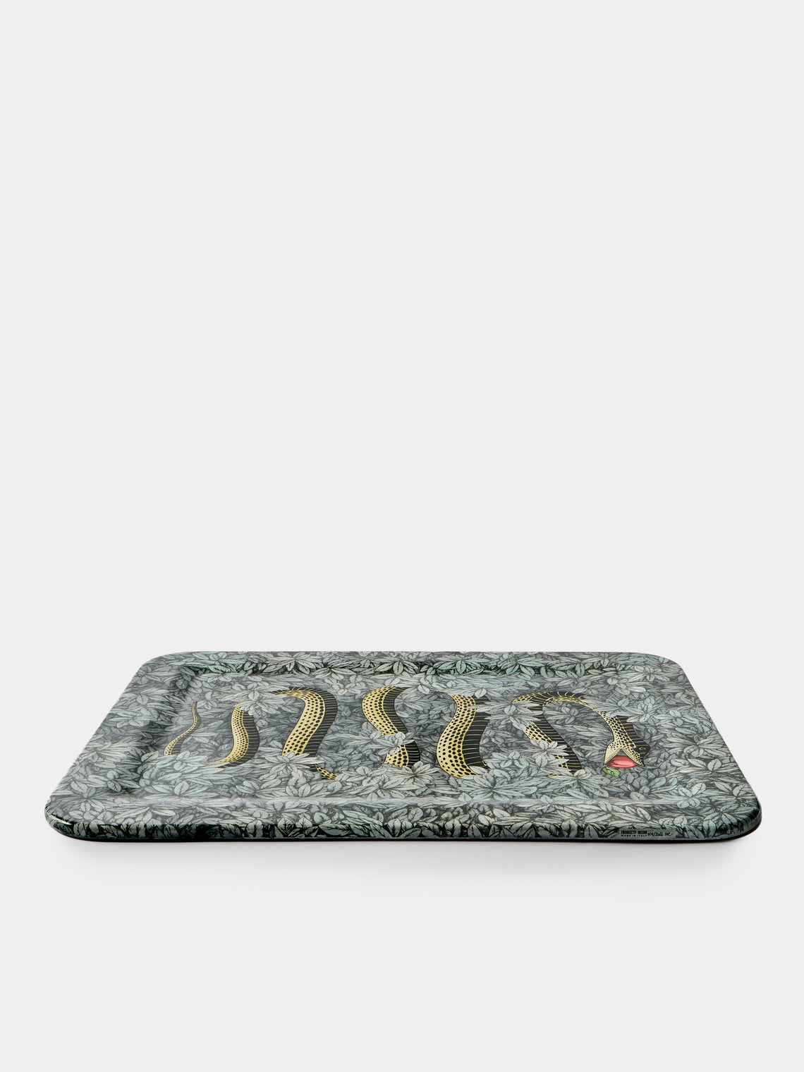 Fornasetti - Peccato Originale Wood Tray (23.5in/60cm) - Multiple - ABASK