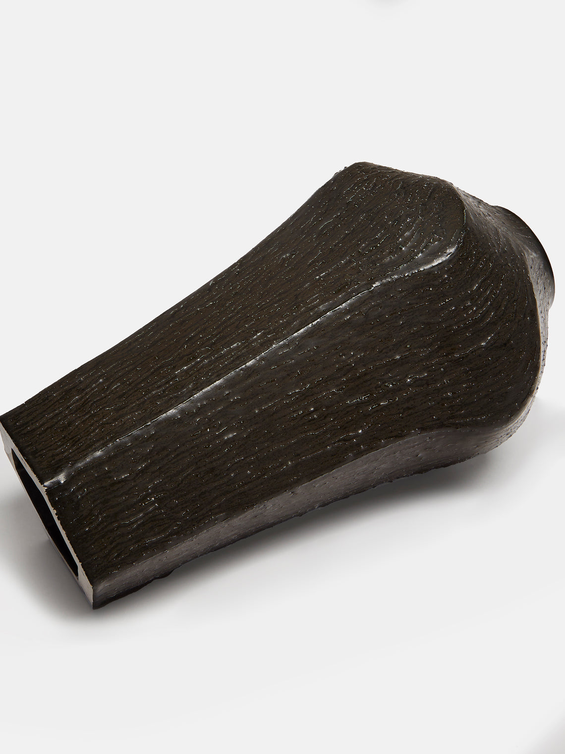 Lee Song-am - Hand-Thrown Stoneware Vase (15.5in/40cm) - Black - ABASK