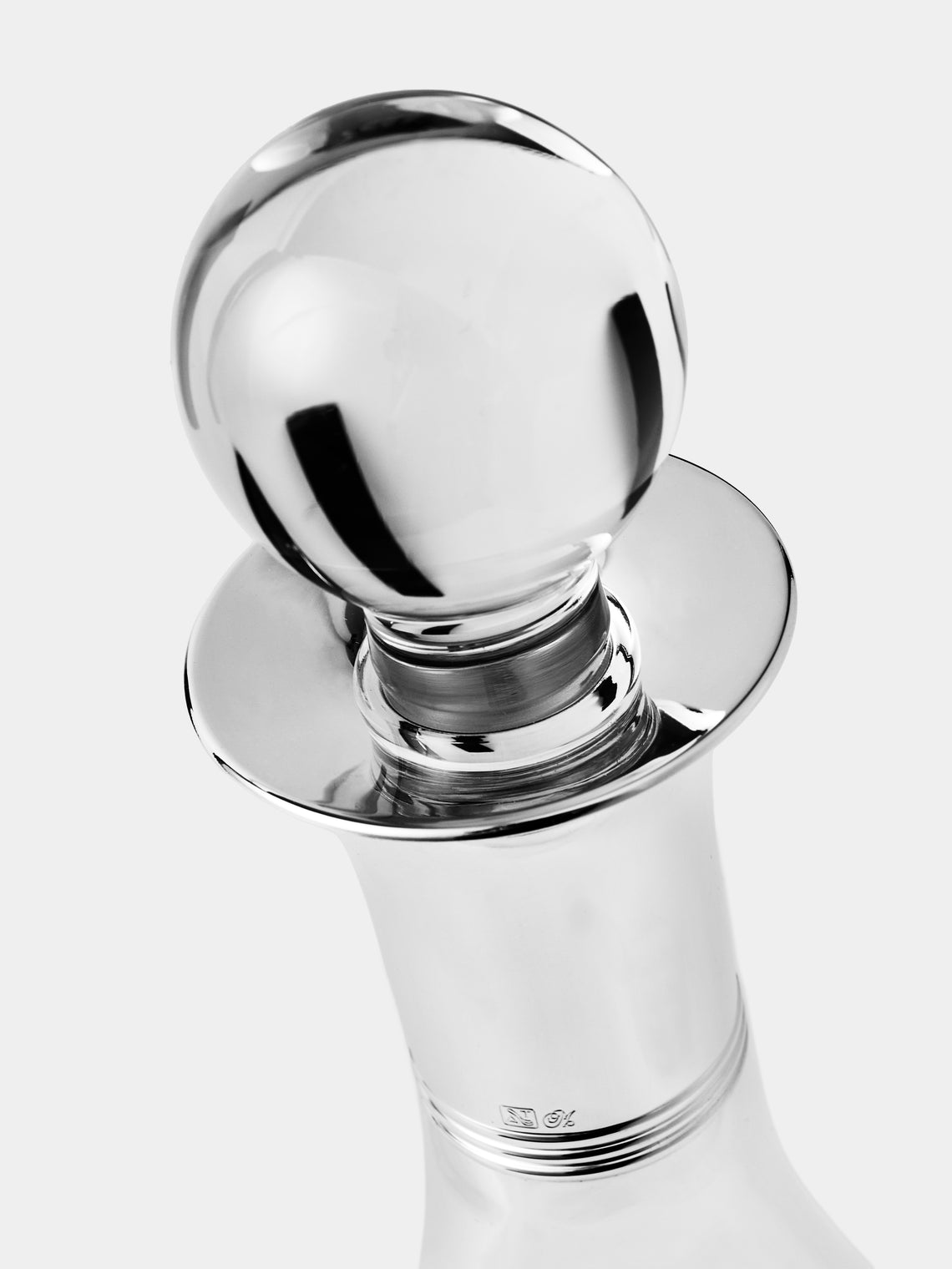Greggio - Silver-Plated Decanter - Silver - ABASK