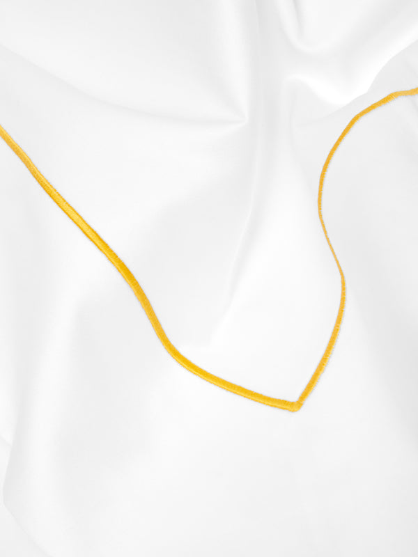 Loretta Caponi - Hand-Embroidered Cotton King-Size Pillowcases (Set of 2) -  - ABASK