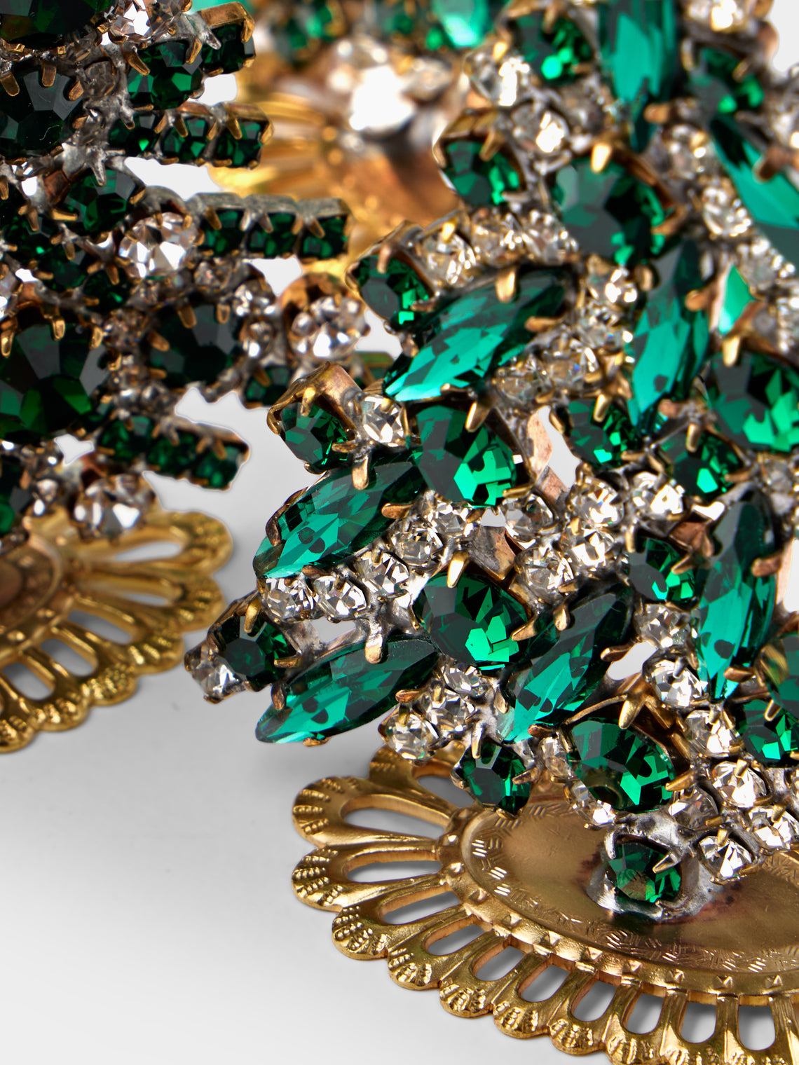 ABASK Decorations - Magical Czech Crystal Tree - Green - ABASK