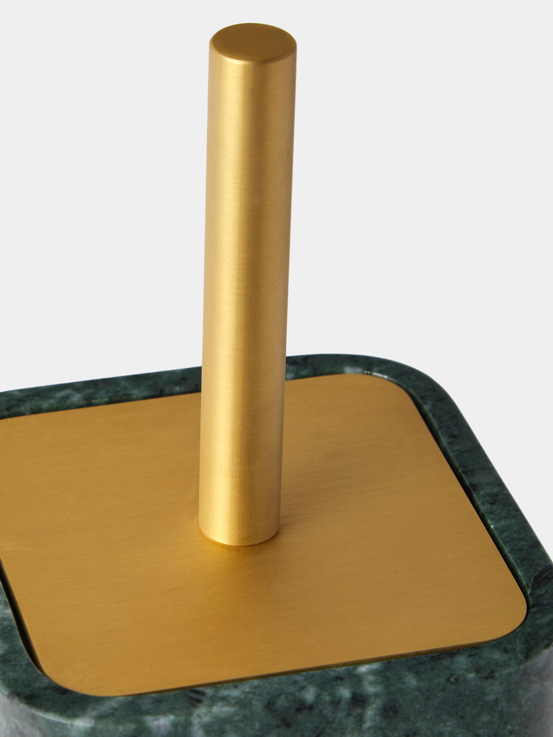 Giobagnara - Polo Marble Toilet Brush - Green - ABASK