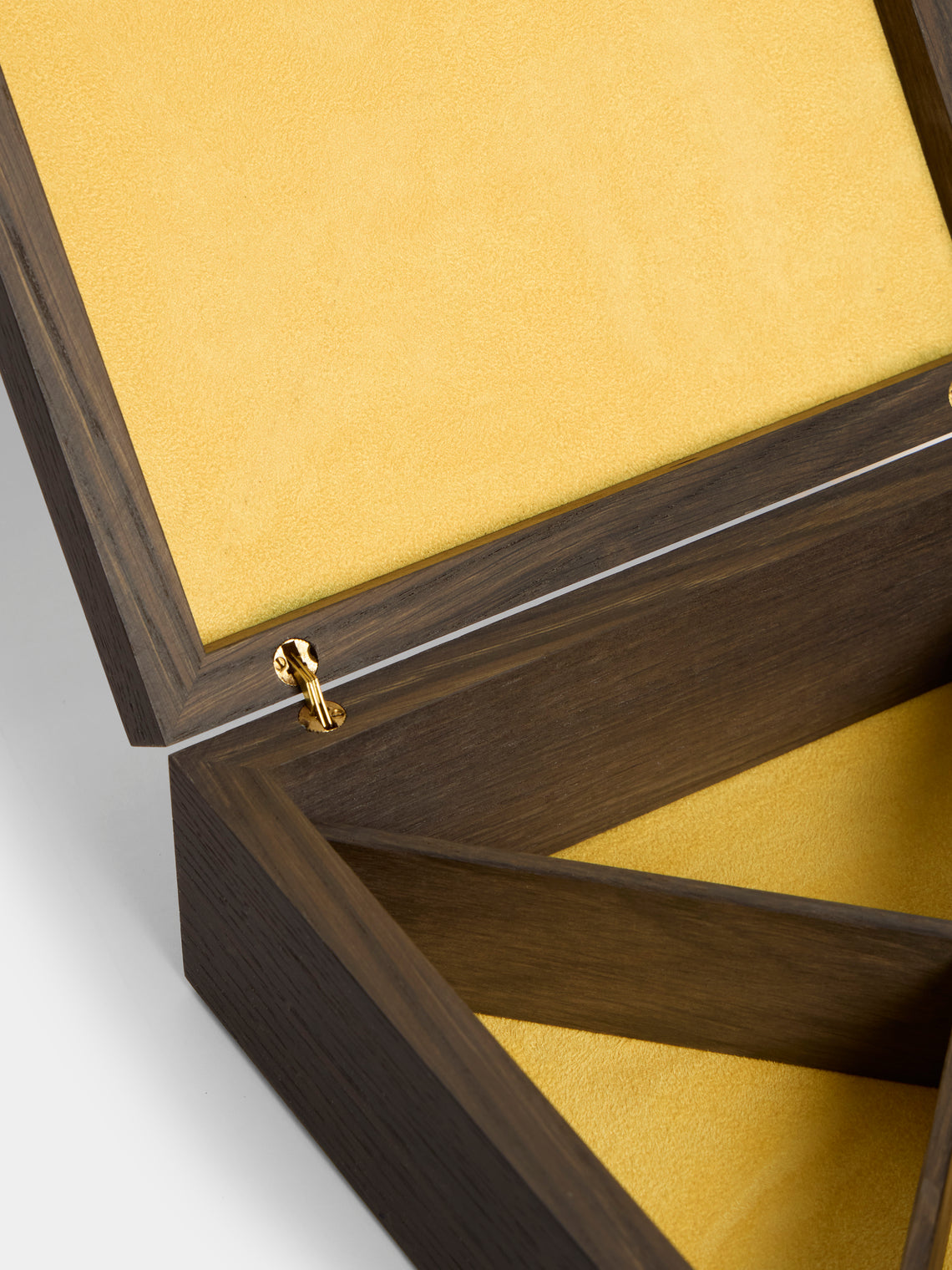 Kevin Stamper - Albers Wood Desk Box - Yellow - ABASK