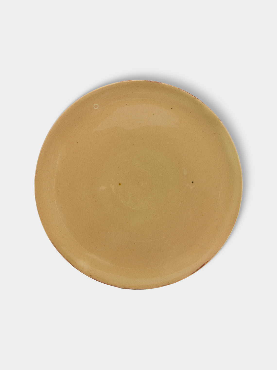 Poterie d’Évires - Flowers Hand-Painted Ceramic Small Lidded Butter Dish - Cream - ABASK