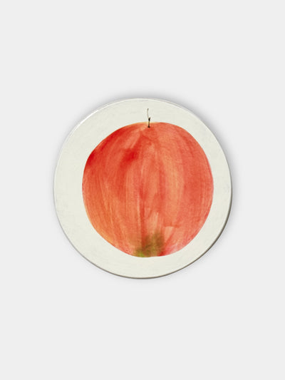 Yon Ho Kyung - Apples Buncheong Small Plate - White - ABASK - 