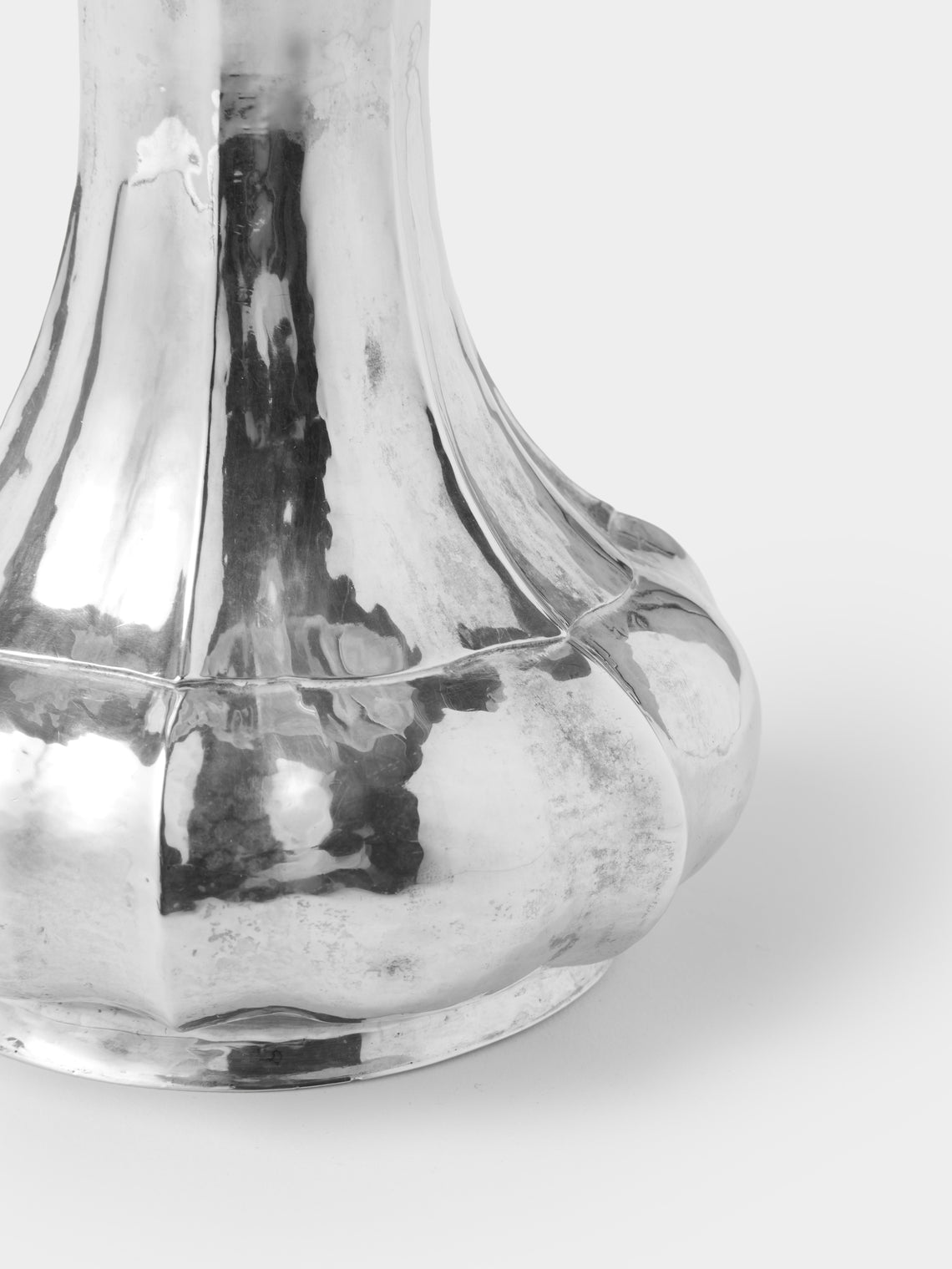 Antique and Vintage - 1950s Silver-Plated Bud Vase (7in/18.5cm) - Silver - ABASK