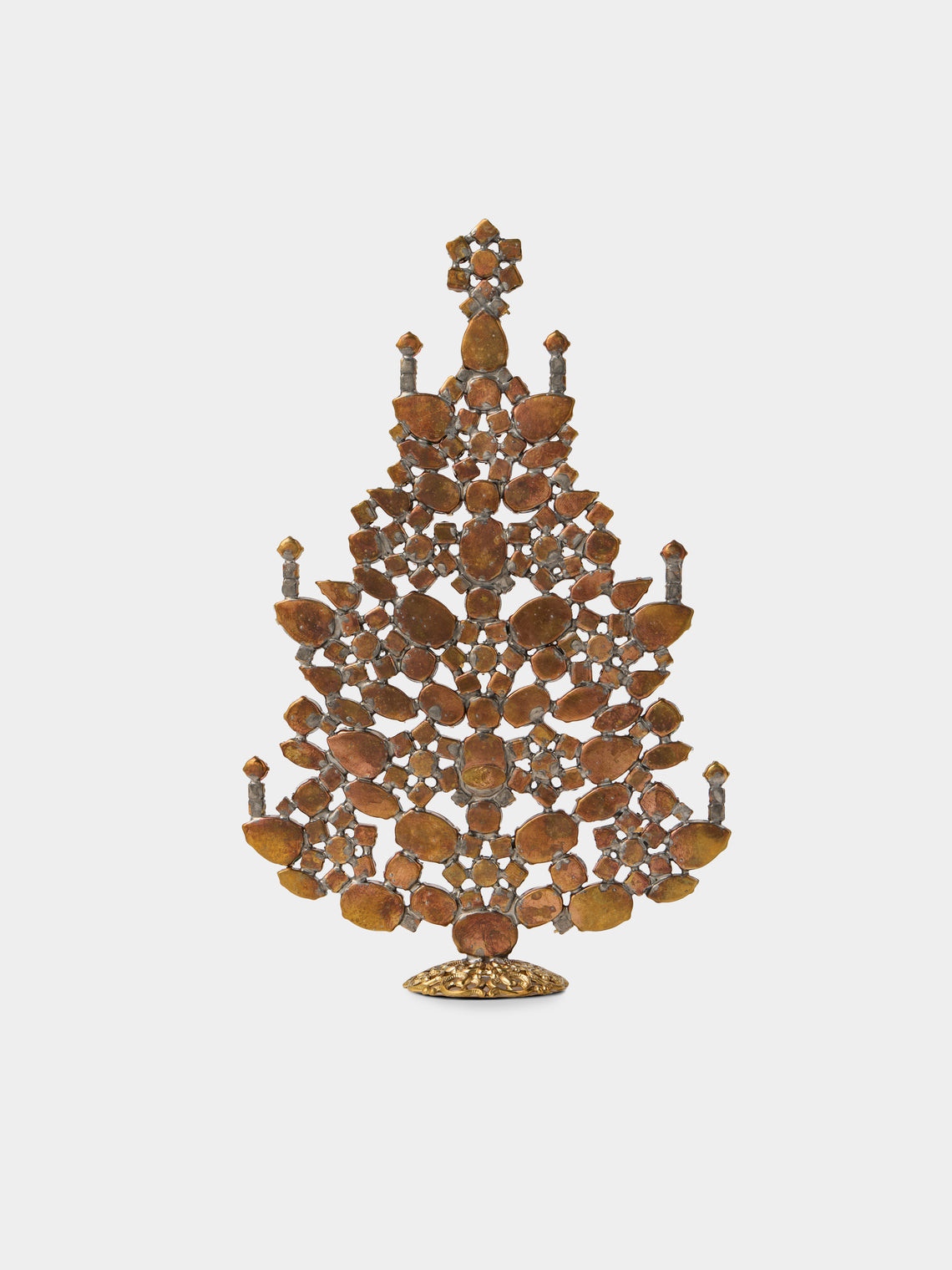ABASK Decorations - Sparkly Czech Crystal Tree - Red - ABASK