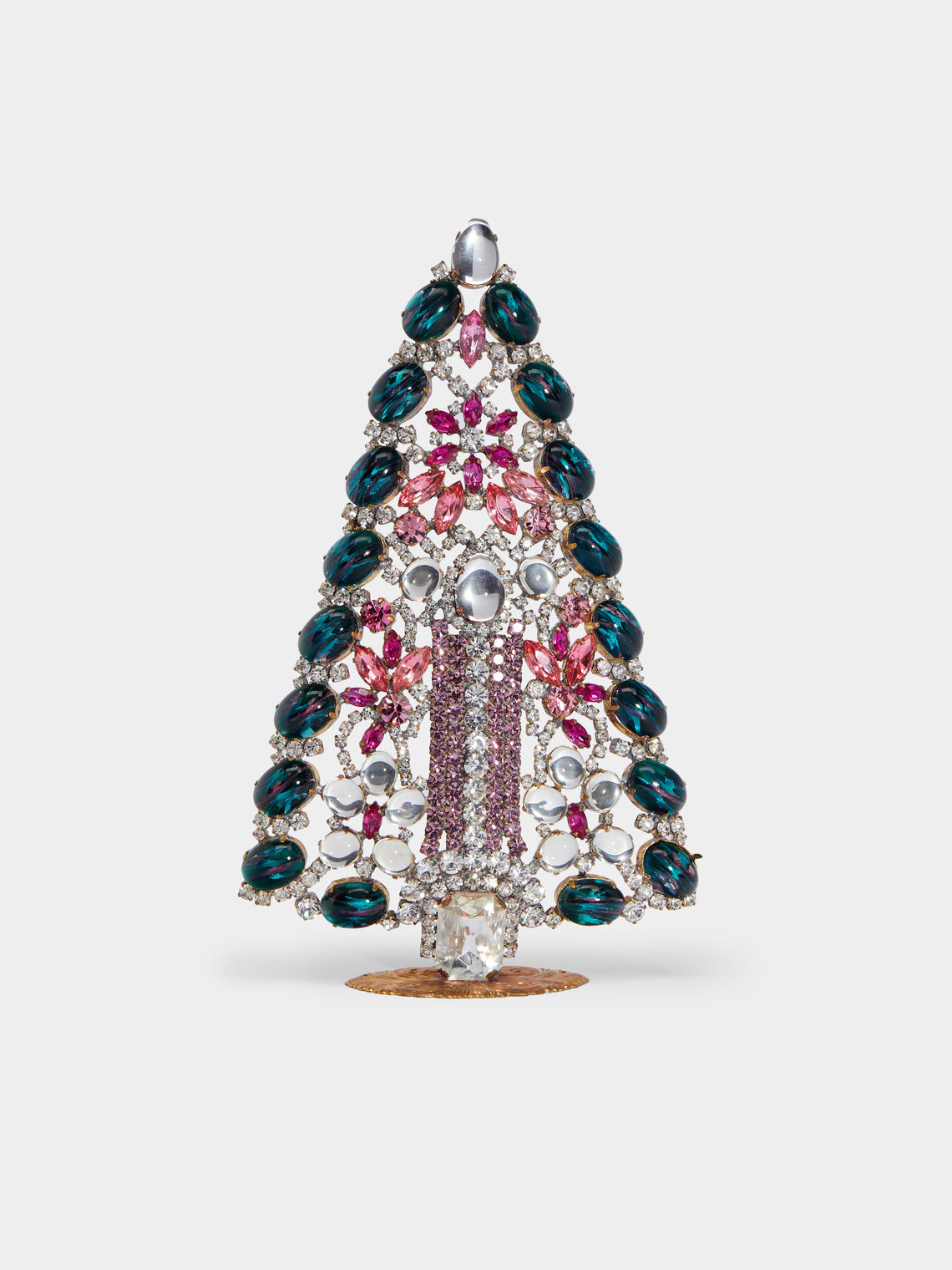 Antique and Vintage - 1930s Czech Jewelled Large Christmas Tree -  - ABASK - 