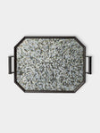 Droulers - Nova Burnished Brass Tray (21.5in/55cm) - Brown - ABASK - 