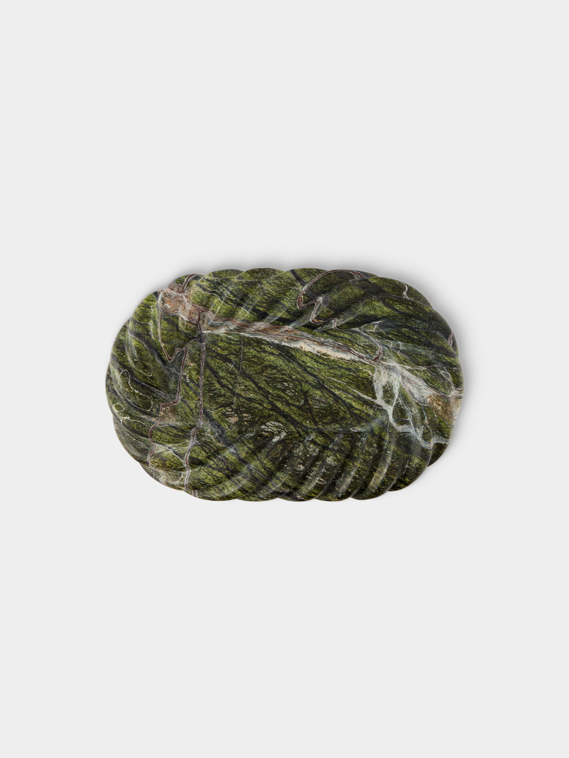 Anastasio Home - Hannah Catch Marble Dish - Green - ABASK - 