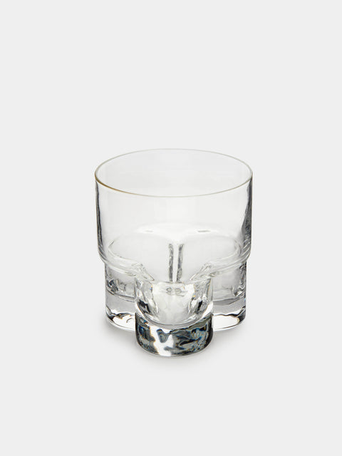 NasonMoretti - Archive Revival 1970 Elephant Hand-Blown Murano Glasses (Set of 2) - Clear - ABASK - 