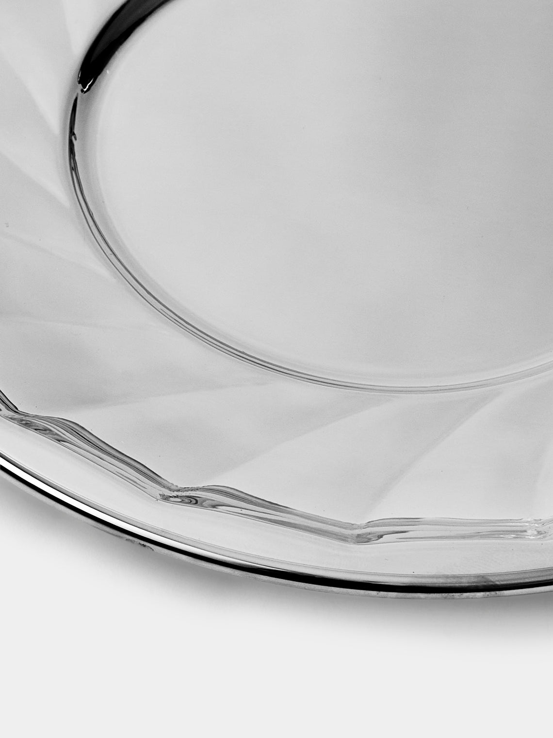 Greggio - Newport Silver-Plated Bottle Coaster - Silver - ABASK