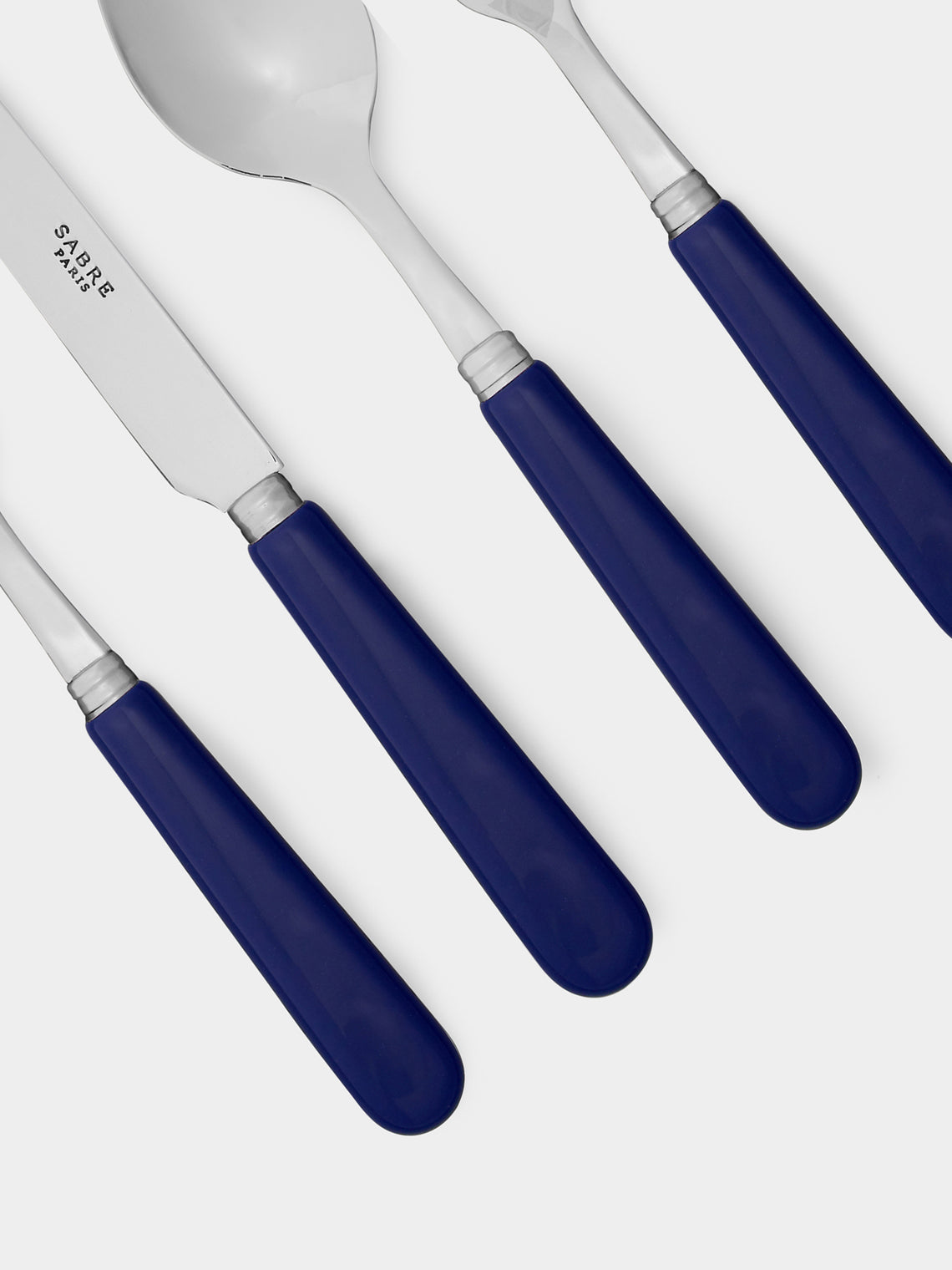 Sabre - Pop Starter/Dessert Cutlery (Set of 4) - Blue - ABASK