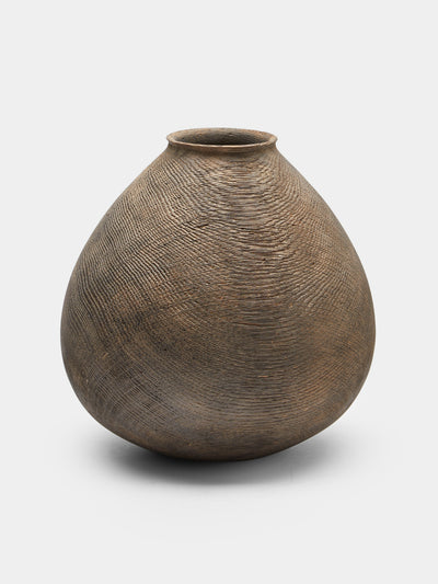 Felix Votteler - Mineral Oak Vase - Gray - ABASK - 