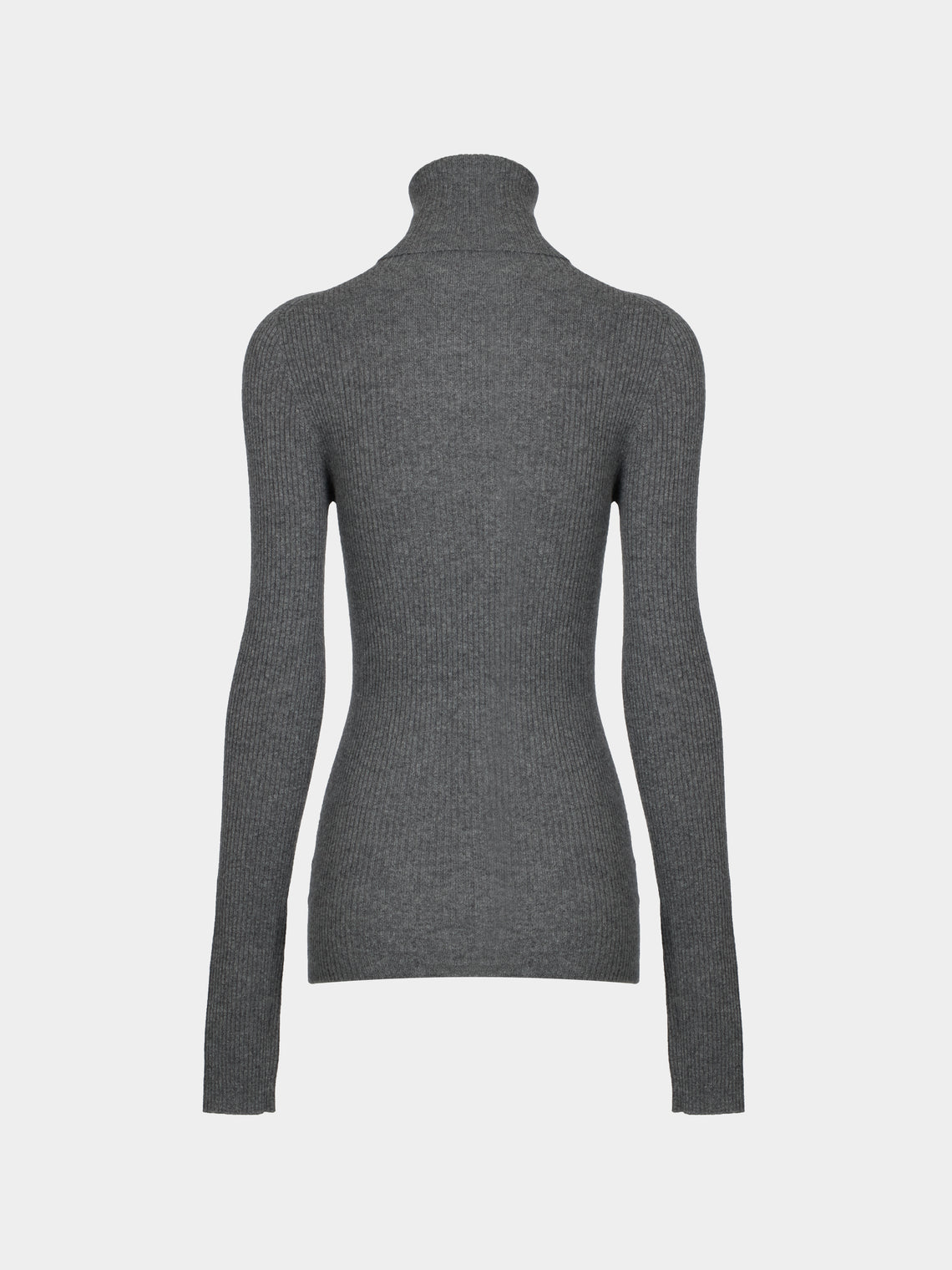 Arch4 - Izzy Baby Goat Cashmere Rollneck Top | Size: S - Gray - ABASK