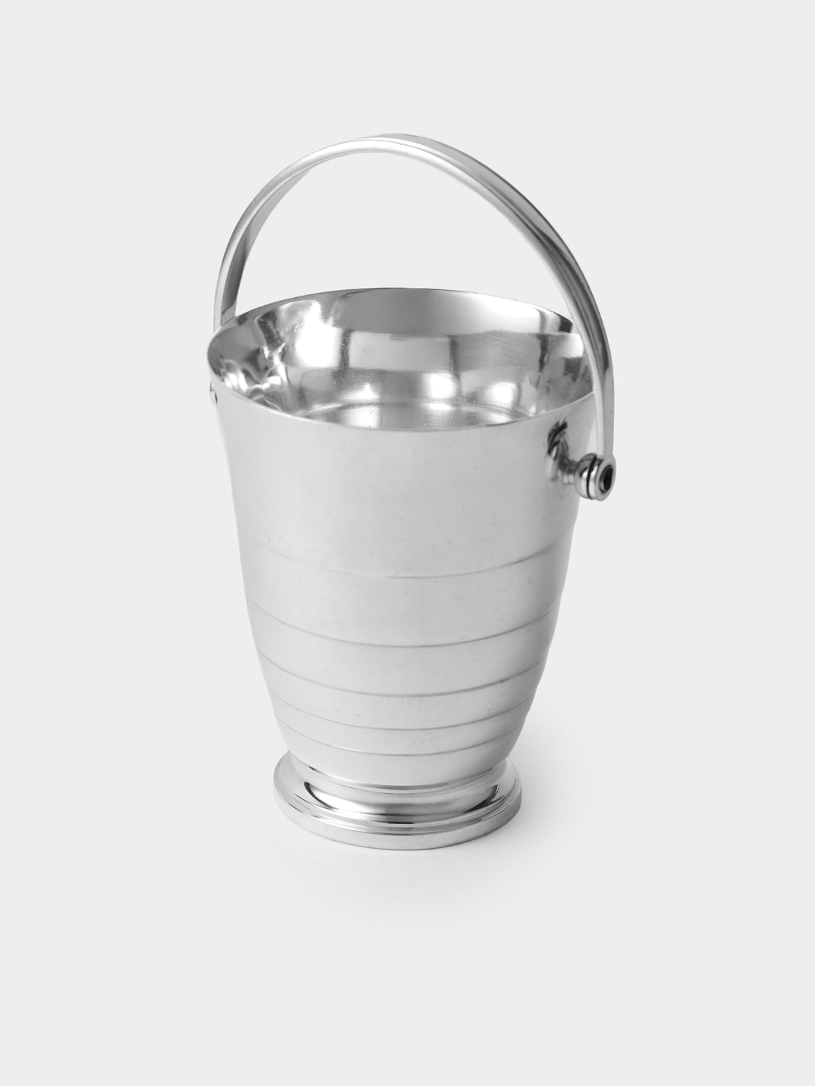 Antique and Vintage - 1960s Silver-Plated Ice Bucket - Silver - ABASK