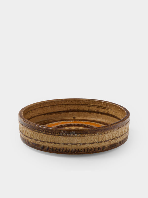 Antique and Vintage - 1960s Bitossi Sahara Ceramic Bowl - Beige - ABASK - 