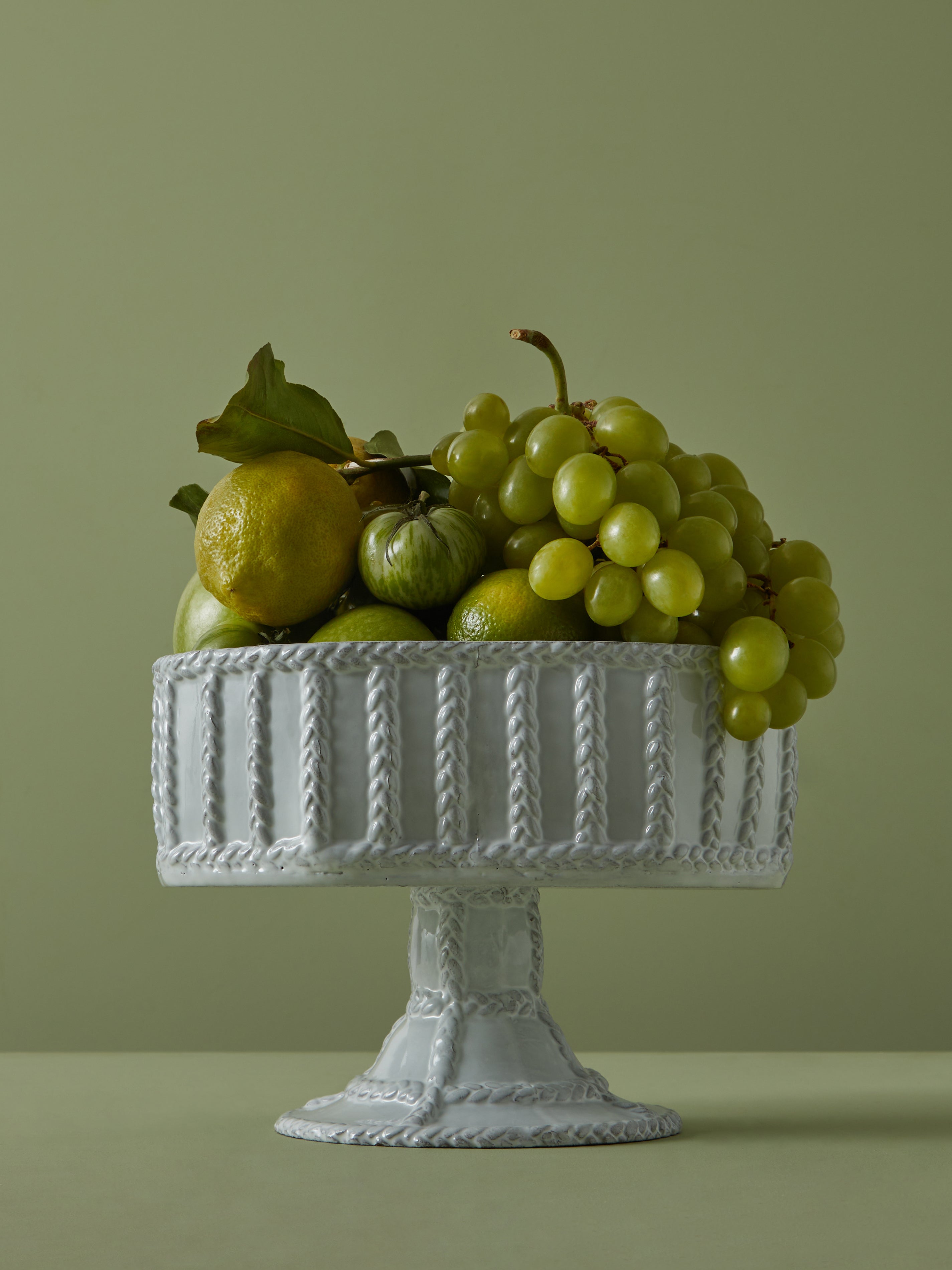 Joséphine Hand-Glazed Ceramic Raised Bowl
